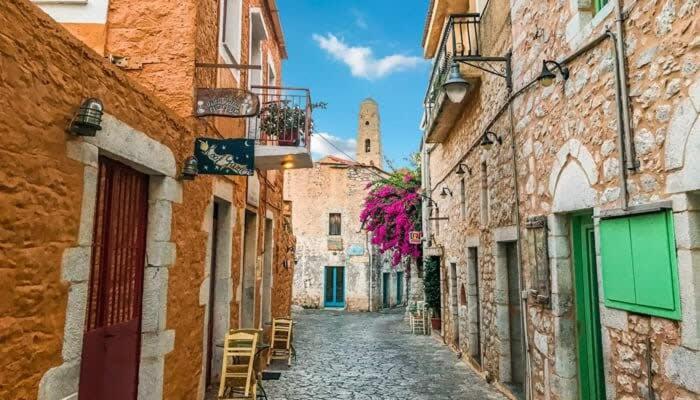 Mani Stone Built Home A Breath Away To The Sea Stoupa Bagian luar foto